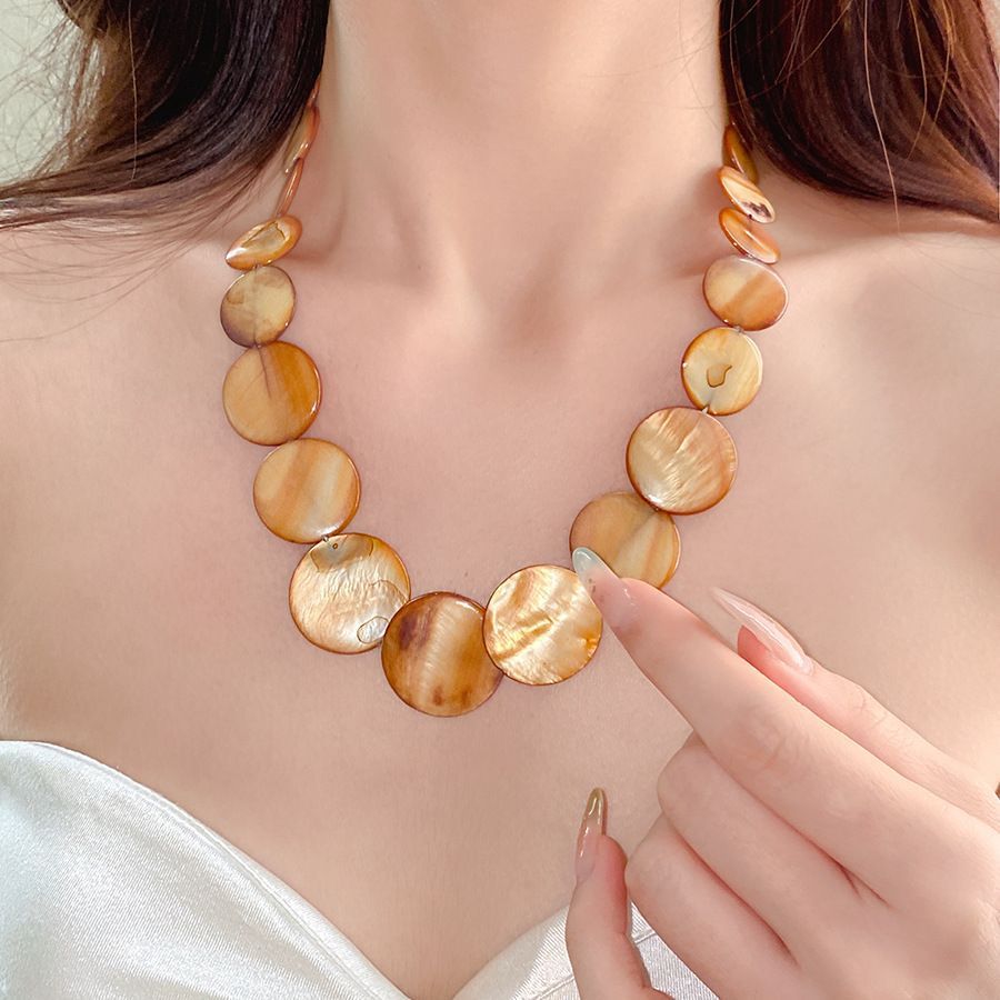 Collana Cerchi in Conchiglia - SLK