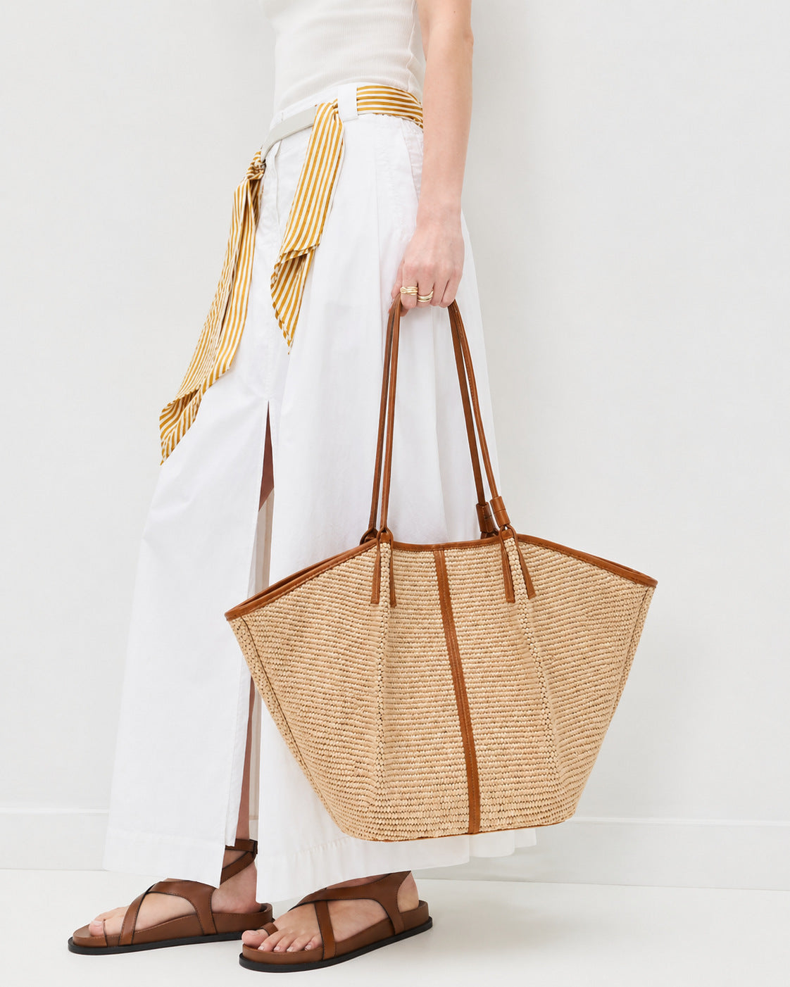 Tote Raffia con Profili - SLK