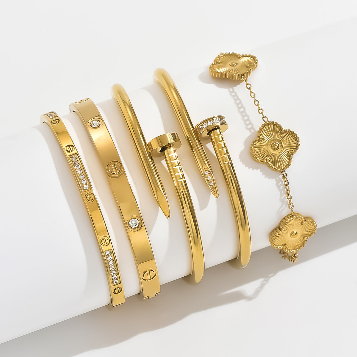 Bracciale Dorato Minimal da Donna - SLK