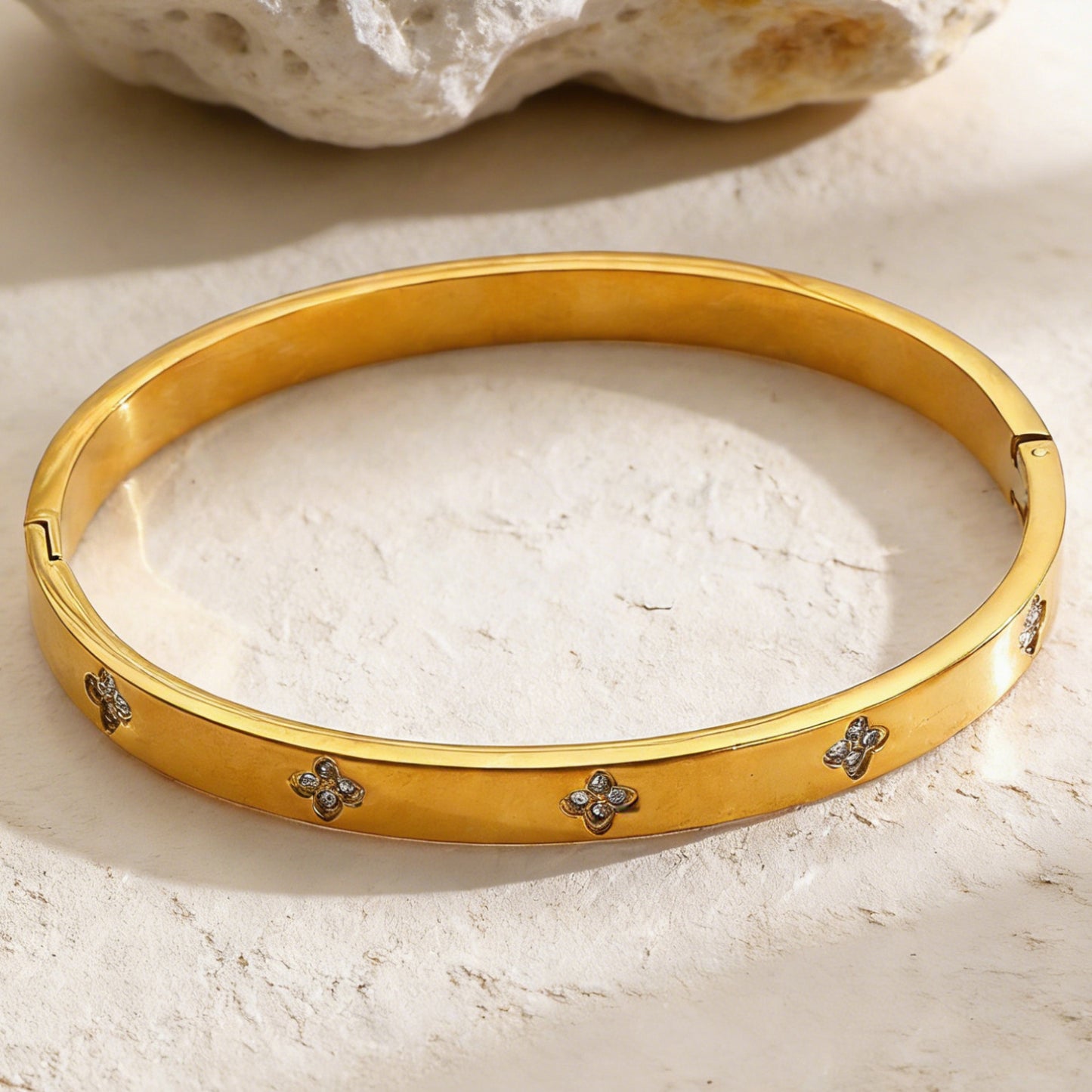 Bracciale Dorato Minimal da Donna - SLK