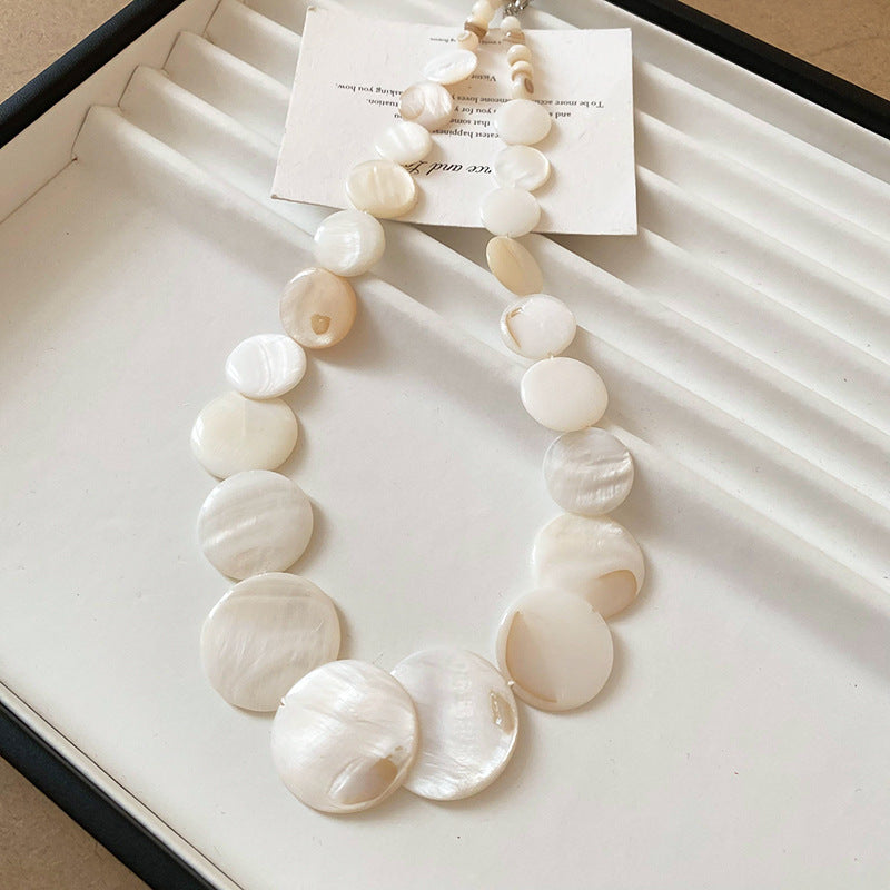 Collana Cerchi in Conchiglia - SLK