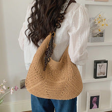 Borsa Tote Intrecciata in Raffia - SLK