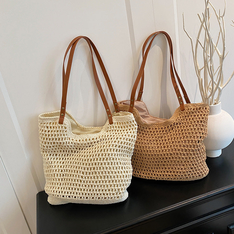 Borsa Paglia con Manici - SLK