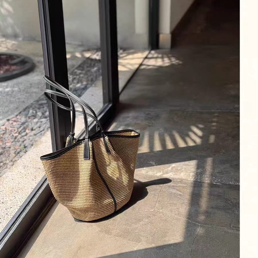Borsa Hobo in Raffia - SLK