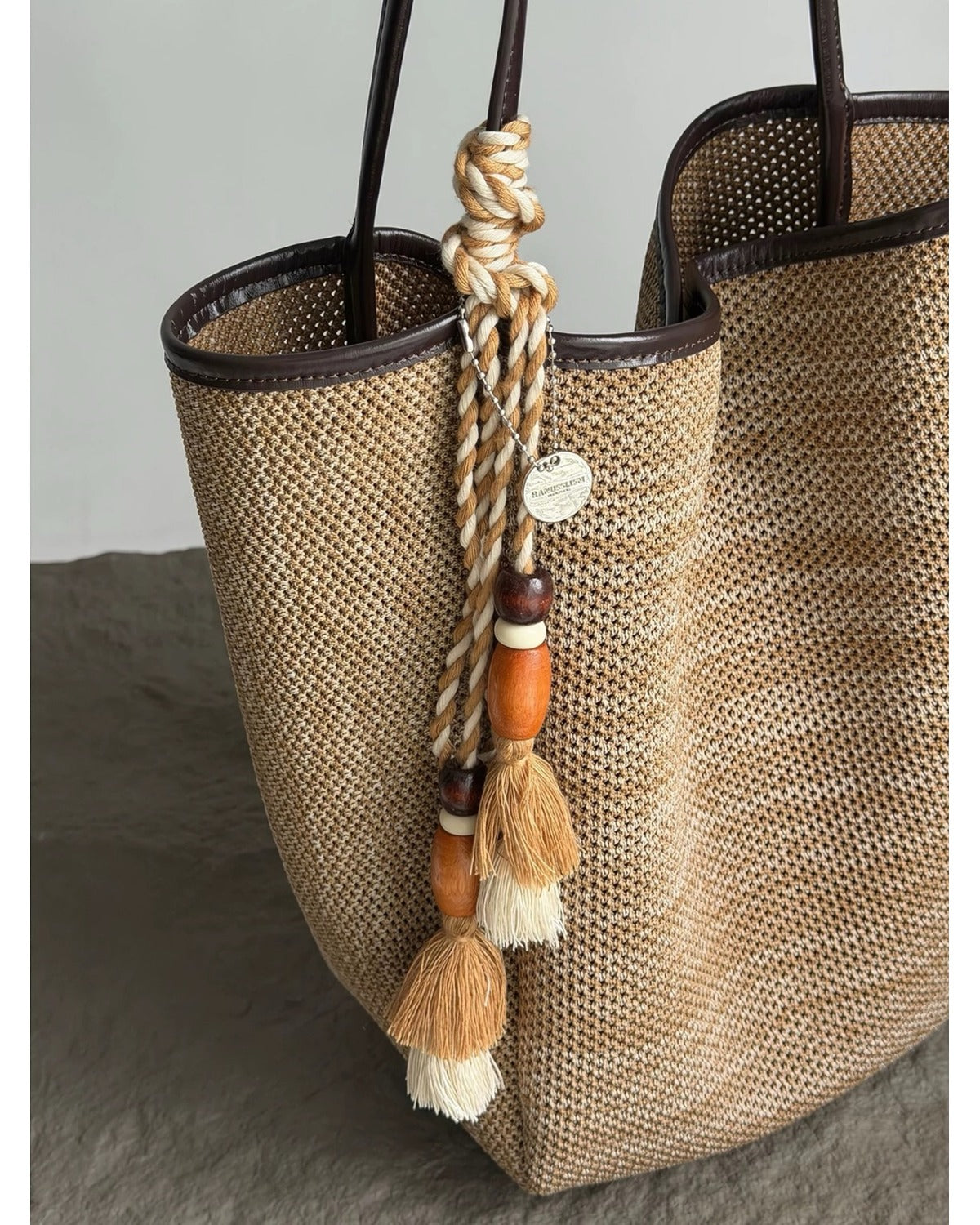 Borsa Tote Intrecciata Beige - SLK