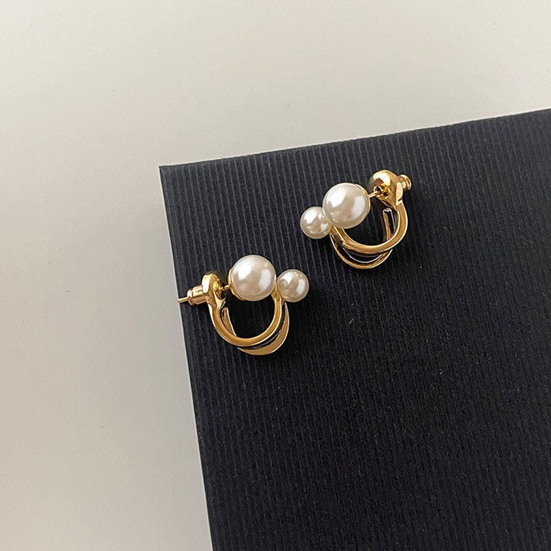 Orecchini Dorati con Dettagli Eleganti - SLK