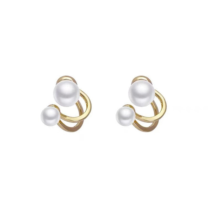 Orecchini Dorati con Dettagli Eleganti - SLK