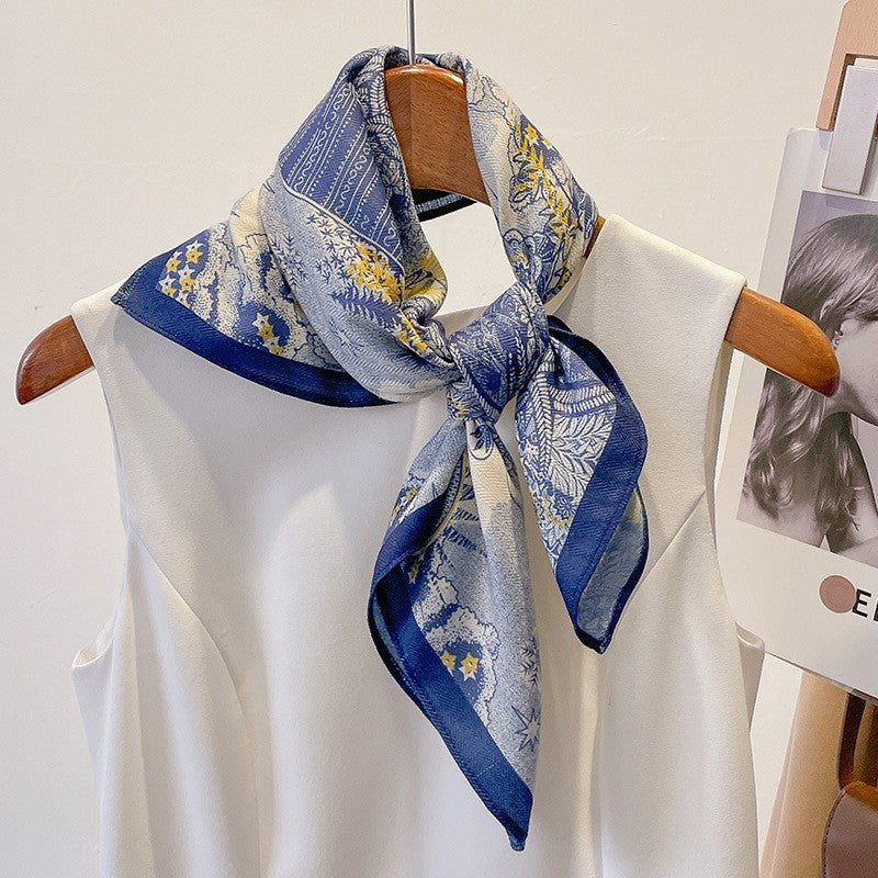 Foulard Vintage Blu - SLK
