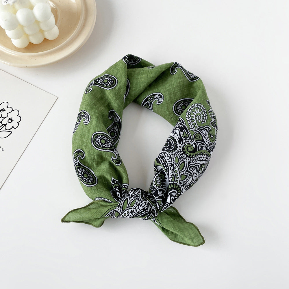 Foulard Paisley Verde - SLK