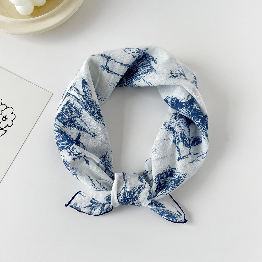 Foulard Paisley Verde - SLK