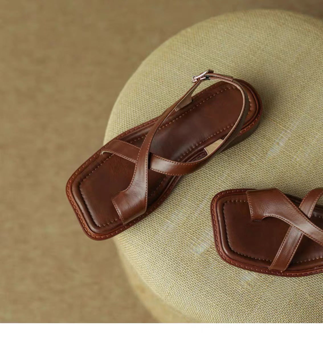 Sandali Minimal Marroni - SLK