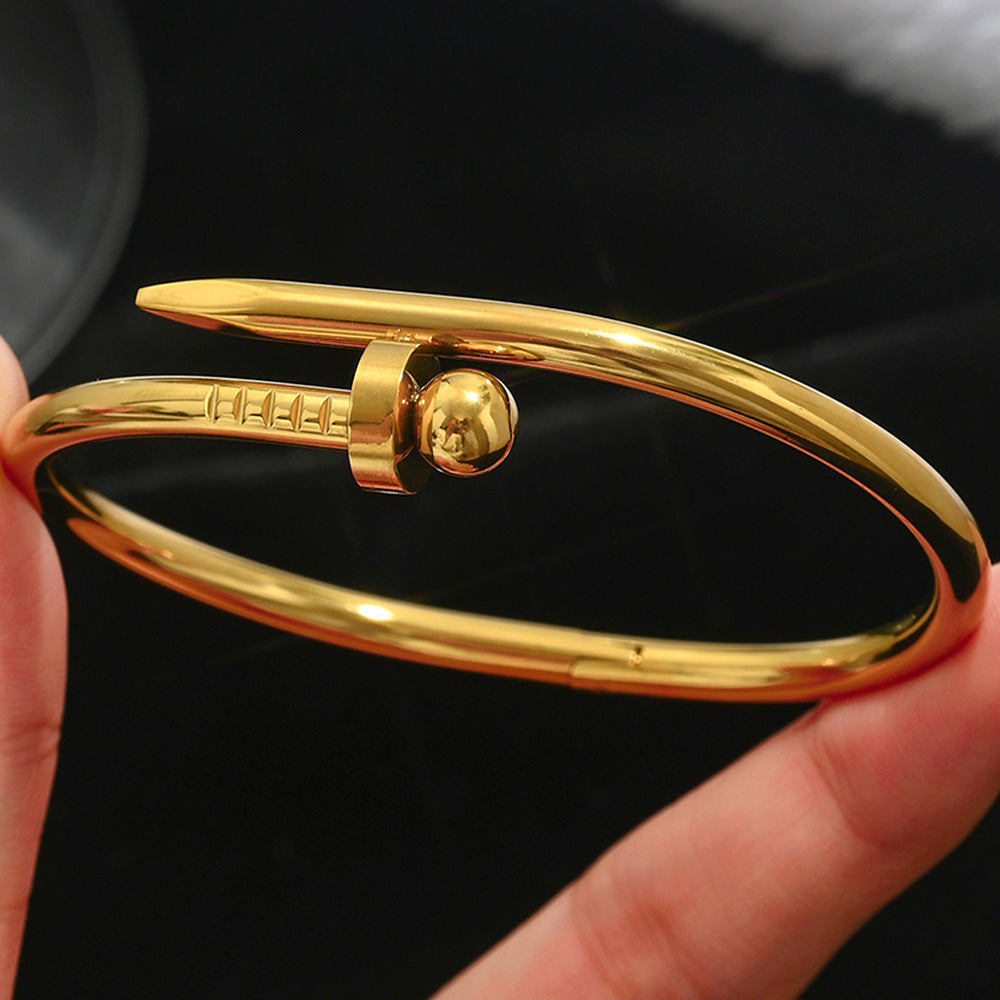 Bracciale Dorato Minimal da Donna - SLK