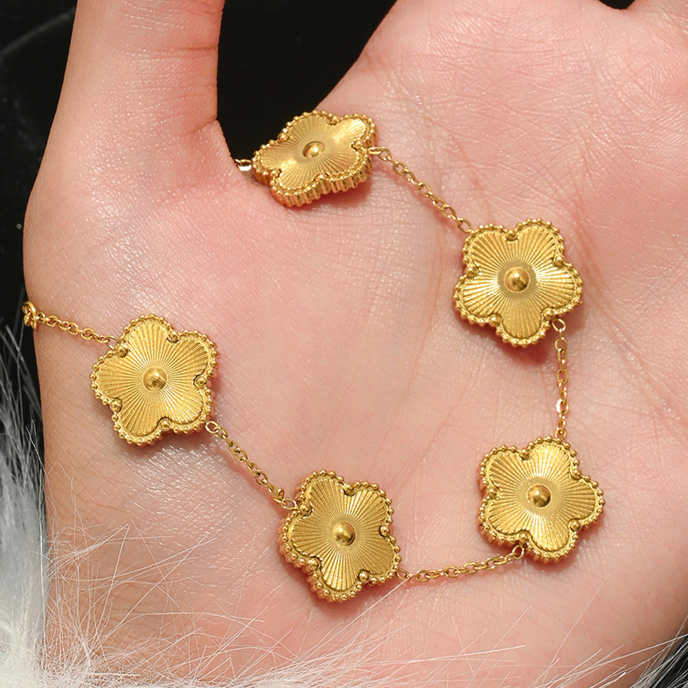 Bracciale Dorato Minimal da Donna - SLK