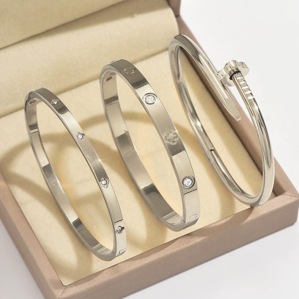 Bracciale Dorato Minimal da Donna - SLK