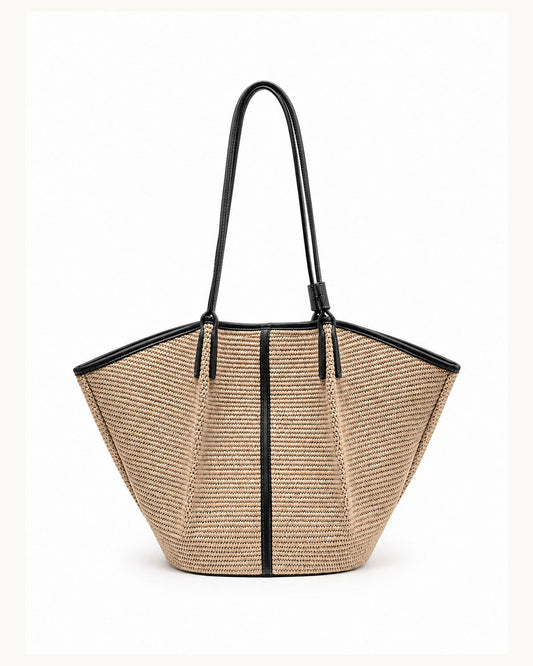 Tote Raffia con Profili - immagine principale SLK