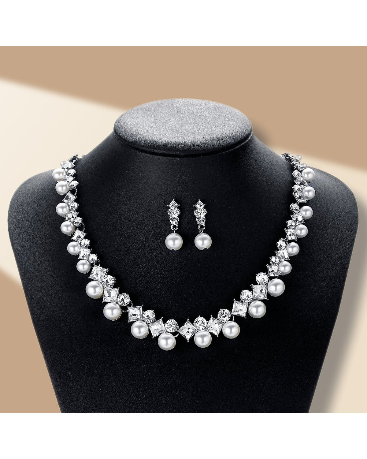Set Gioielli con Perle e Cristalli - immagine principale SLK